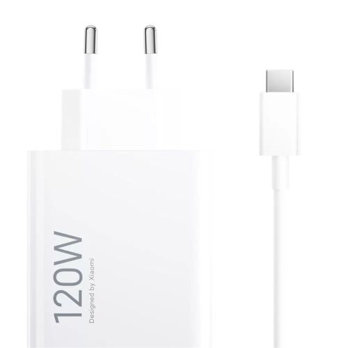 Xiaomi Travel Charger HyperCharge Combo Type-A 120W Hvid EU BHR9462EU