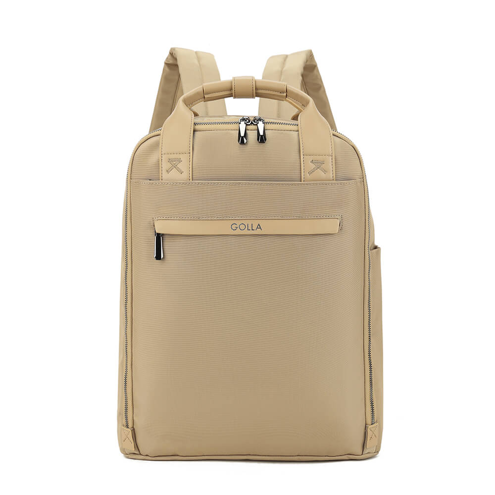 Golla Backpack Orion 13 Litres Nylon And Pu 15.6" Coffee