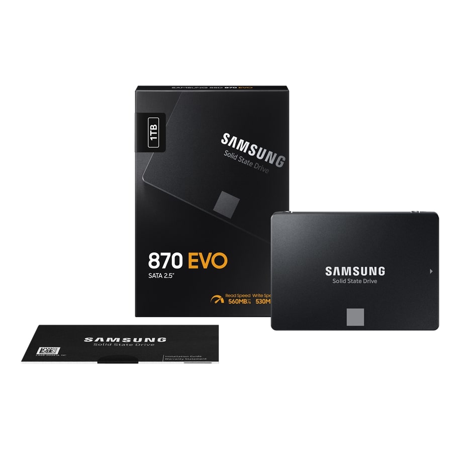 Samsung 870 EVO 2.5" SSD - 1TB