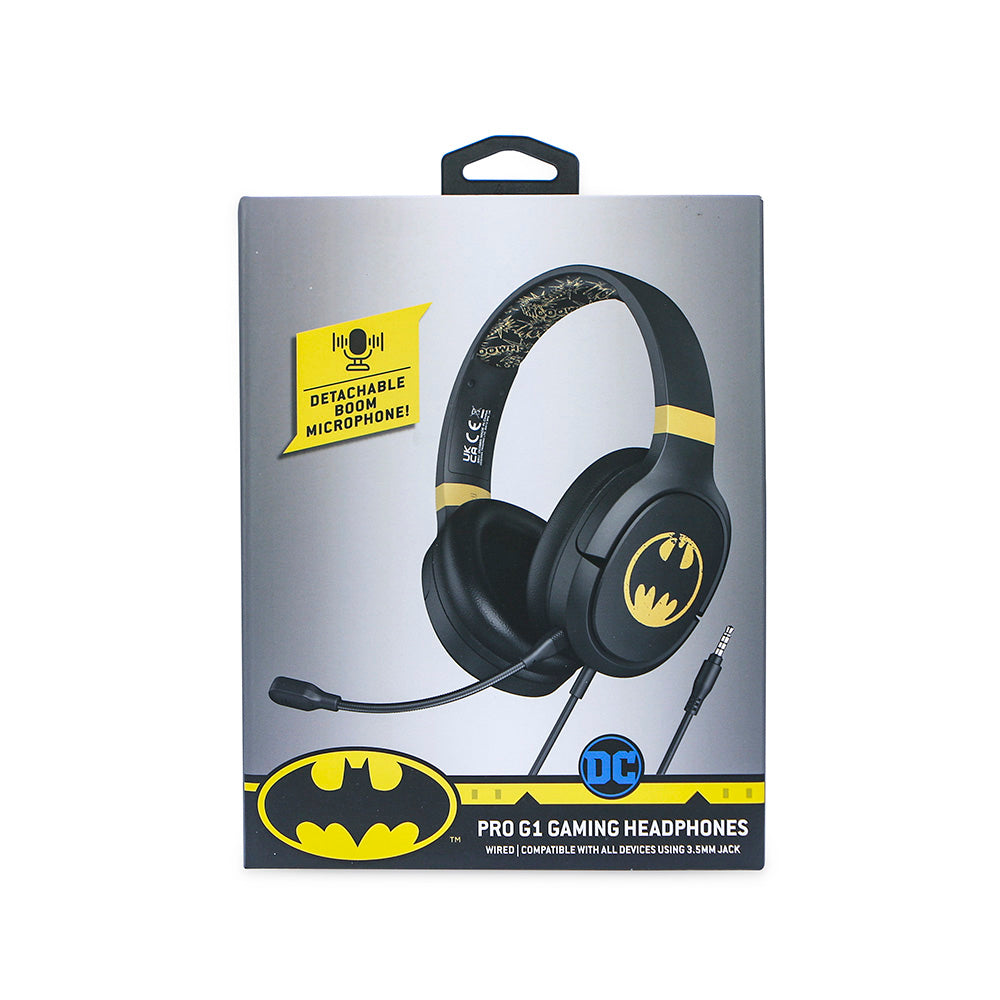 Batman Headset Over Ear Boom Mic