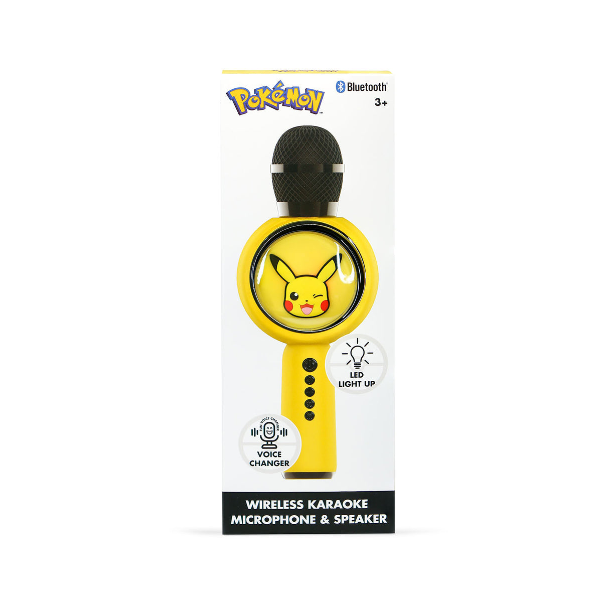 Pokemon Pikachu Karaoke Mic Pop Sing With Led
