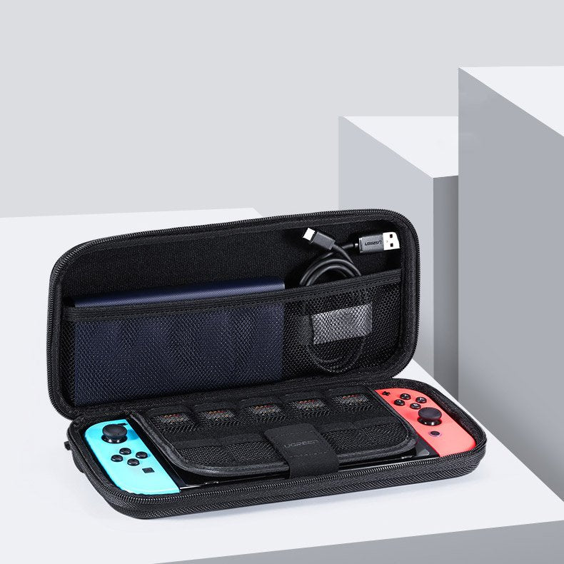 Ugreen Case Box til Nintendo Switch og tilbehør S 26,5 x 10 x 13,5 cm sort (50275 LP145)