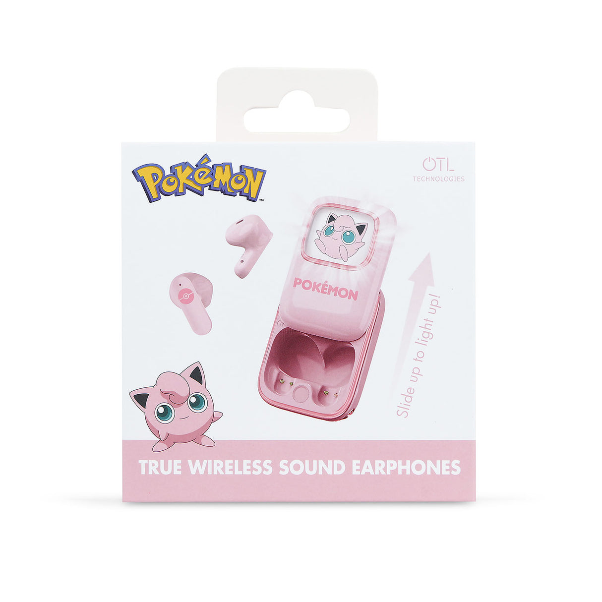 Pokemon Jiggly Puff Headphone In Ear Tws Slide With Led