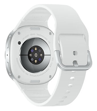 Samsung Galaxy Watch 8 3,3 cm (1.3") AMOLED 40 mm Digital 438 x 438 pixel Berøringsskærm 4G Sølv Wi-Fi GPS (satellit)