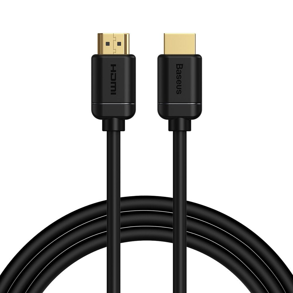 Baseus HDMI 2.0 kabel 4K 60 Hz 3D HDR 18 Gbps 2 m sort (CAKGQ-B01)