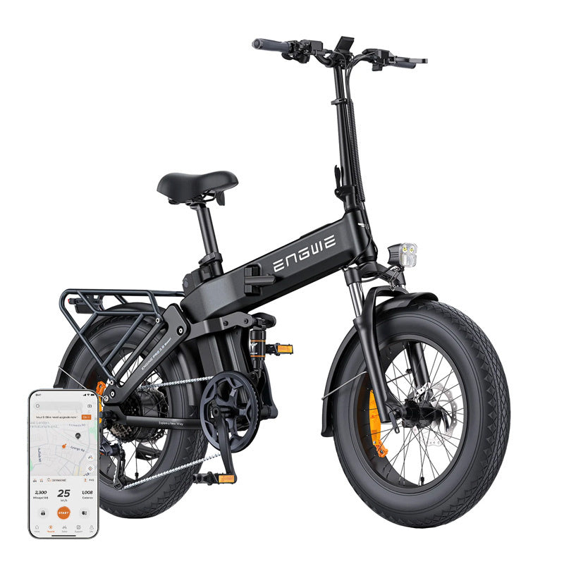 ENGWE PRO 3.0 BOOST 250W 20" elektrisk cykel (sort)