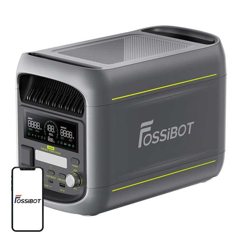 FOSSIBOT F1800 1800W Ladestation (grå)