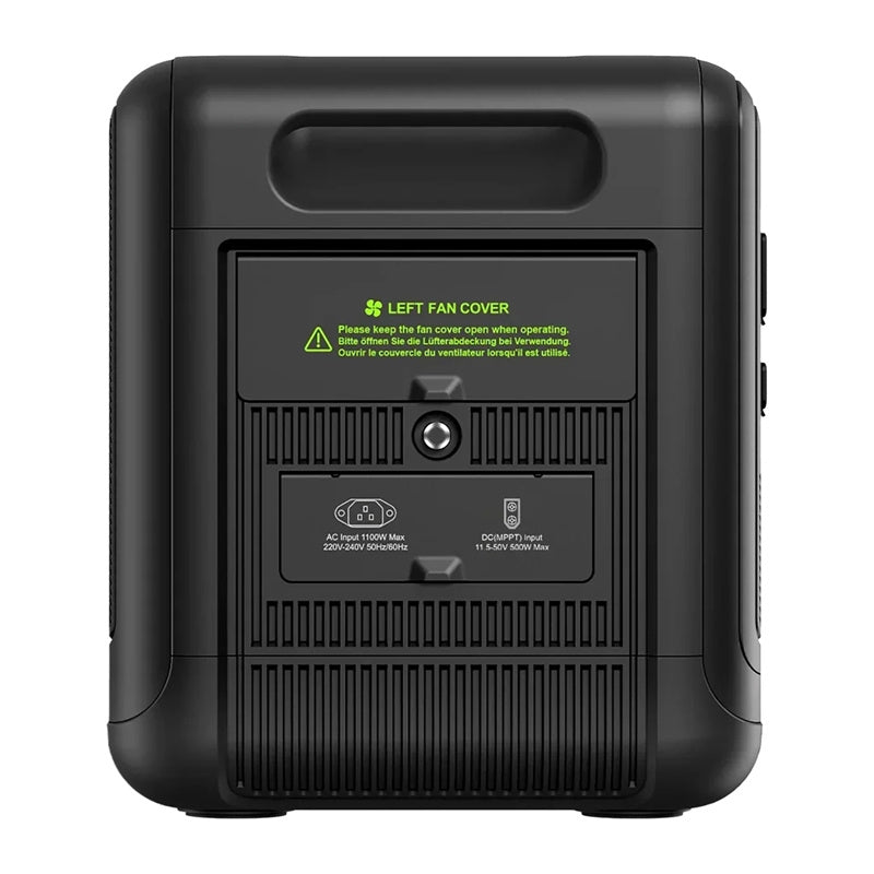 FOSSIBOT F2400 2400W Ladestation (sort)