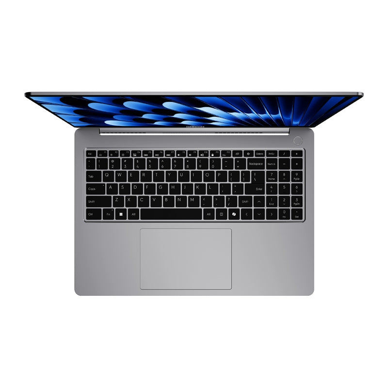 GEEKOM GeekBook X16 Pro bærbar computer med Intel Core Ultra 5 125U, 16 GB RAM, 500 GB lagerplads, Windows 11 Pro