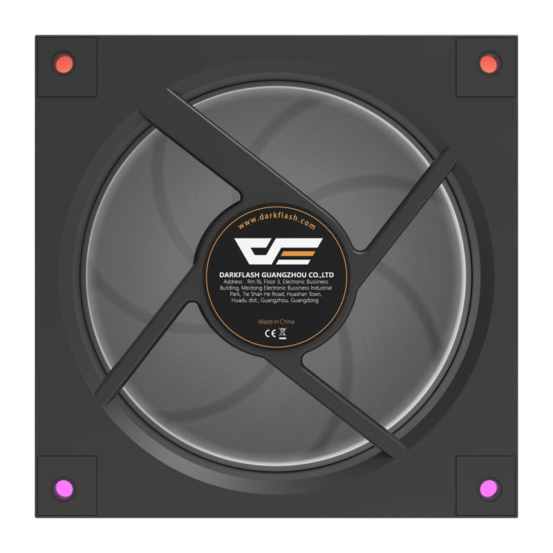DarkFlash DM20 LINE køleventilator (sort)