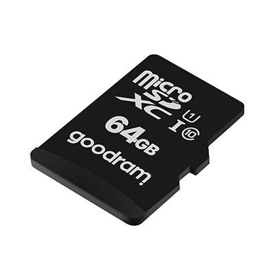 Goodram Microcard 64 GB micro SD XC UHS-I klasse 10 hukommelseskort, SD-adapter (M1AA-0640R12)