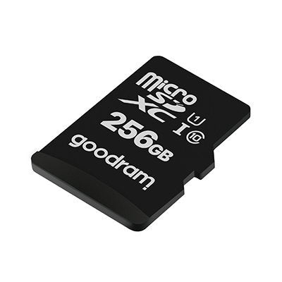 Goodram Microcard 256 GB micro SD XC UHS-I klasse 10 hukommelseskort, SD-adapter (M1AA-2560R12)