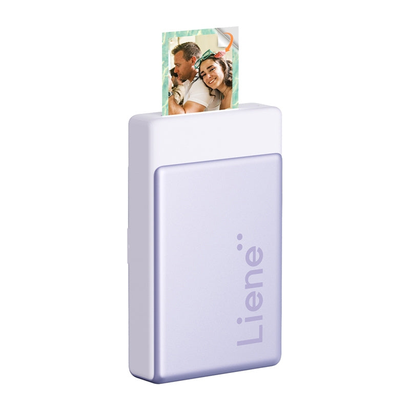 LIENE Pearl N200 Pro 2x3" bærbar fotoprinter (purpur)