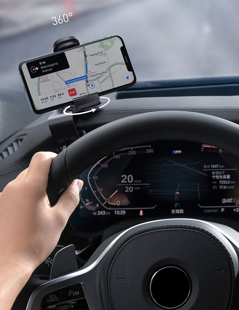 Baseus Big Mouth Pro bilholder dashboard clip sort (SUDZ-A01)