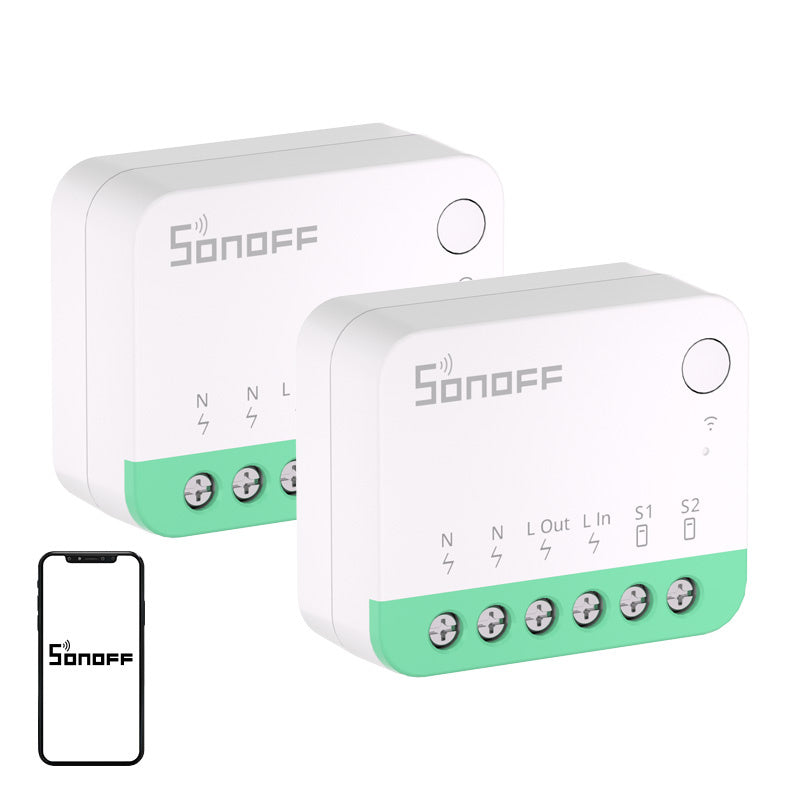 SONOFF MINIR4M (Extreme) Matter Switch, 2-pakke