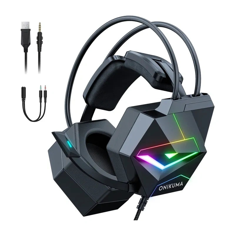 ONIKUMA X20 Gaming Headphones (Sort)