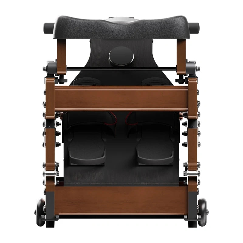 KINGSMITH WM10 PRO Foldbar roemaskine (Walnut)