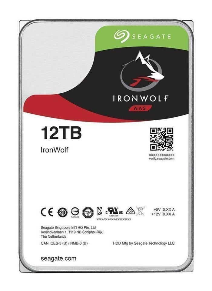 Seagate IronWolf Harddisk ST12000VN0008 12TB 3.5 SATA-600 7200rpm