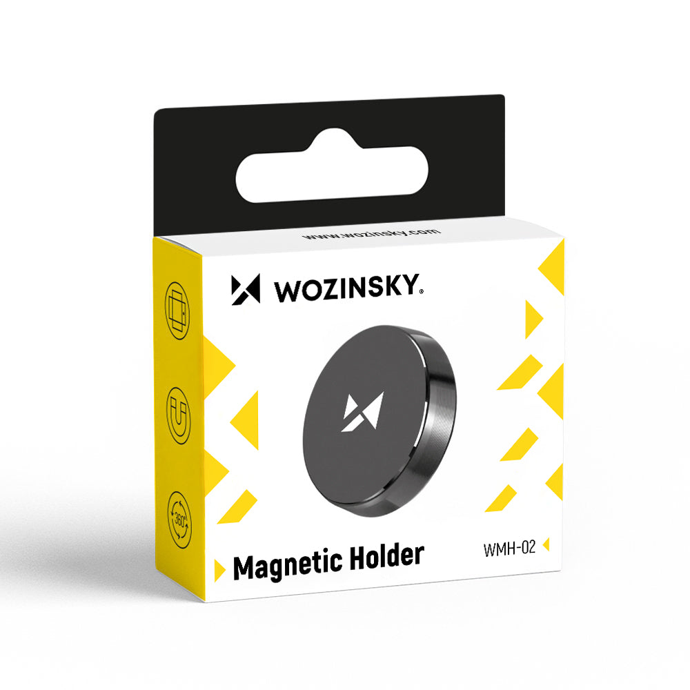 Wozinsky selvklæbende magnetisk bil dashboard Mount Black (WMH-02)