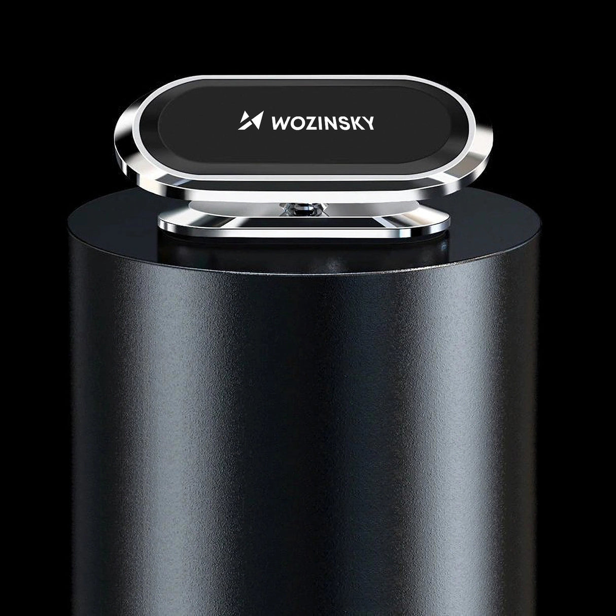 Wozinsky selvklæbende magnetisk 360 Car Dashboard Mount Silver (WMH-06)