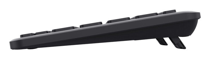 Trust Lyra tastatur Universel RF trådløs + Bluetooth QWERTY US engelsk Sort