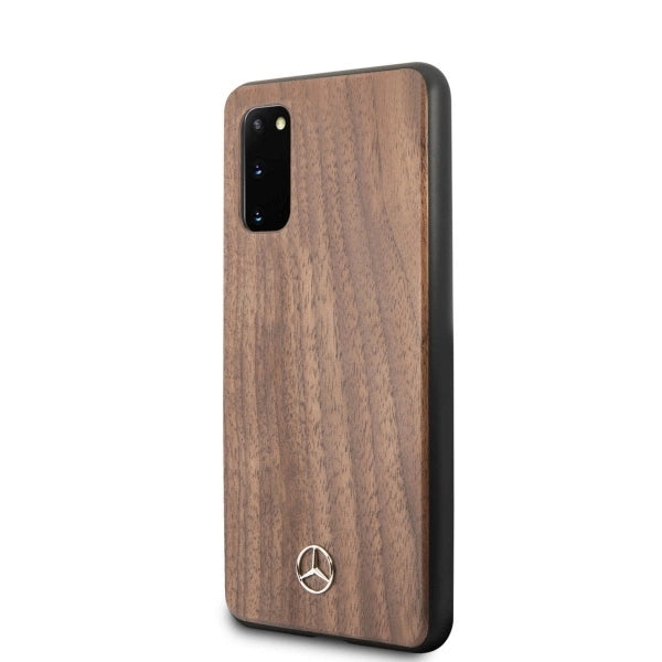 Mercedes MEHCS62VWOLB S20 G980 Hardcase brązowy/brown Wood Line Walnut