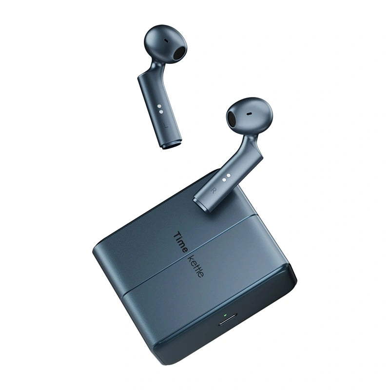 TimeKettle W4 Plus TWS oversættelses øretelefoner (blå)