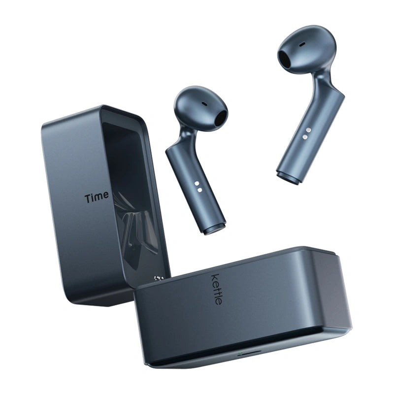 TimeKettle W4 Plus TWS oversættelses øretelefoner (blå)