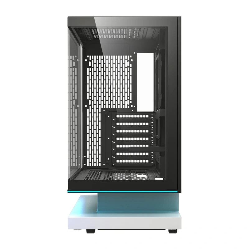 DarkFlash F1 ATX Computer Case + 6 Fans (hvid)