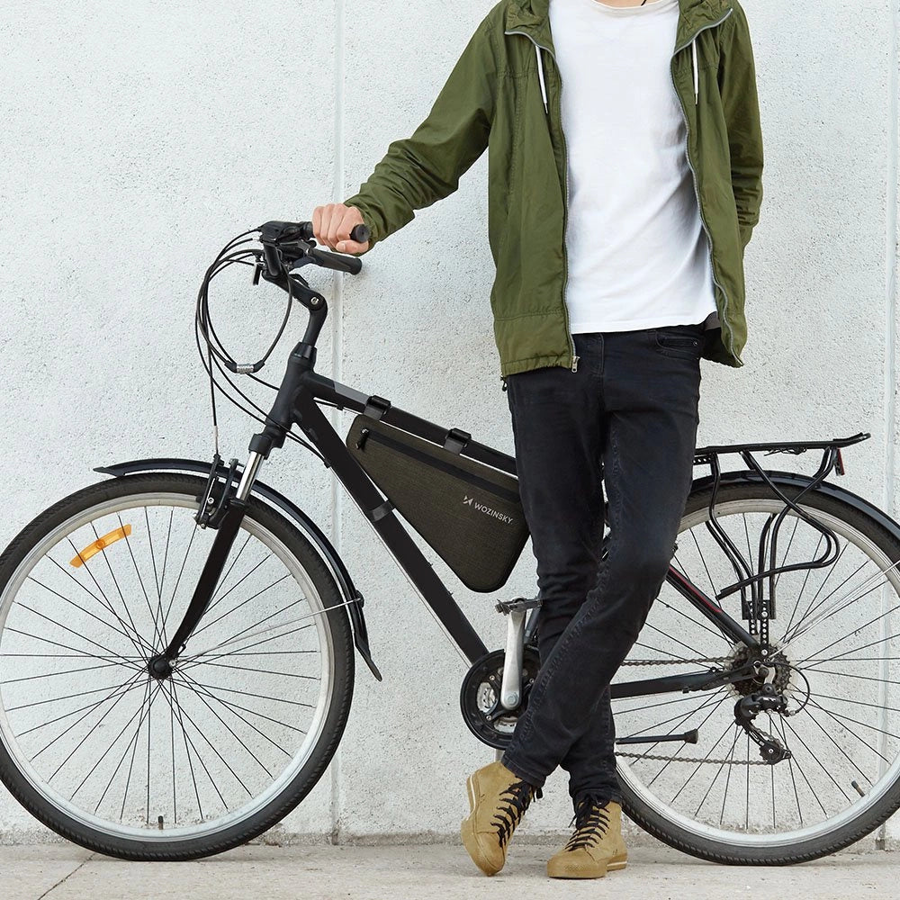 Wozinsky Cykelsteltaske 3,5L Grå (WBB15BK)