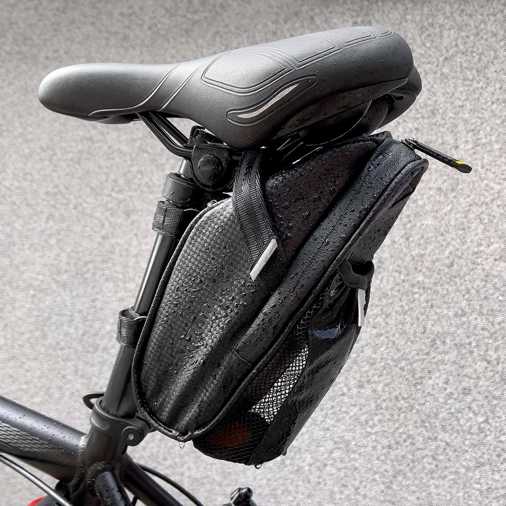 Wozinsky cykelsædebag 1,5 l sort (WBB20BK)