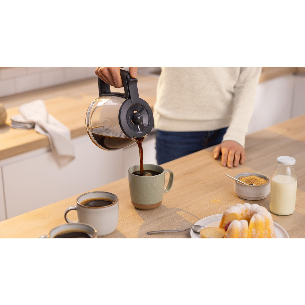 Bosch TKA3M131 kaffemaskine Vejledning Filter kaffemaskine 1,25 L