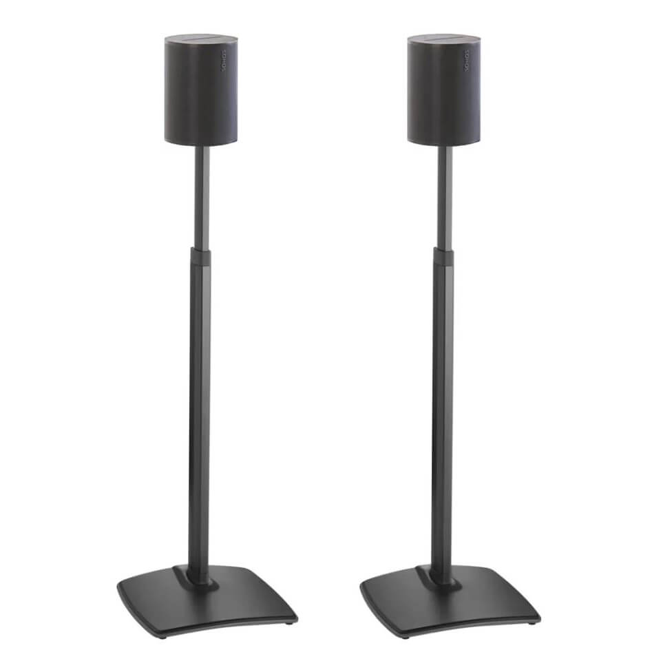 SANUS WSSE1A2-B2 - ADJUSTABLE SPEAKER STAND SONOS ERA 100 - PAIR - BLACK