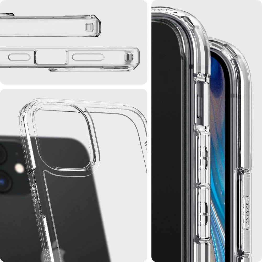 Spigen Ultra Hybrid Case til iPhone 12 mini - klar