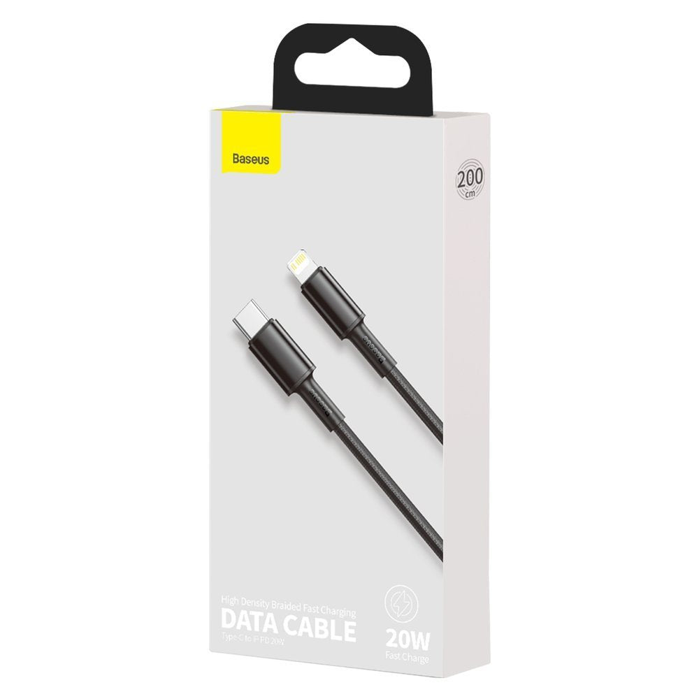 Baseus CATLGD-A01 Lightning - USB-C PD 20W 480Mb/s 2m cable - black