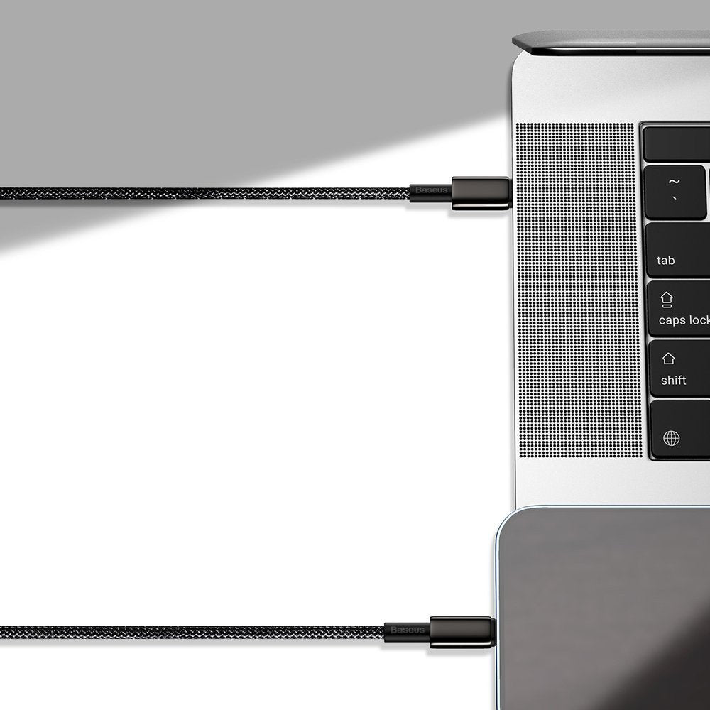 Baseus CATLWJ-A01 Lightning - USB-C PD 20W 480Mb/s 2m cable - black