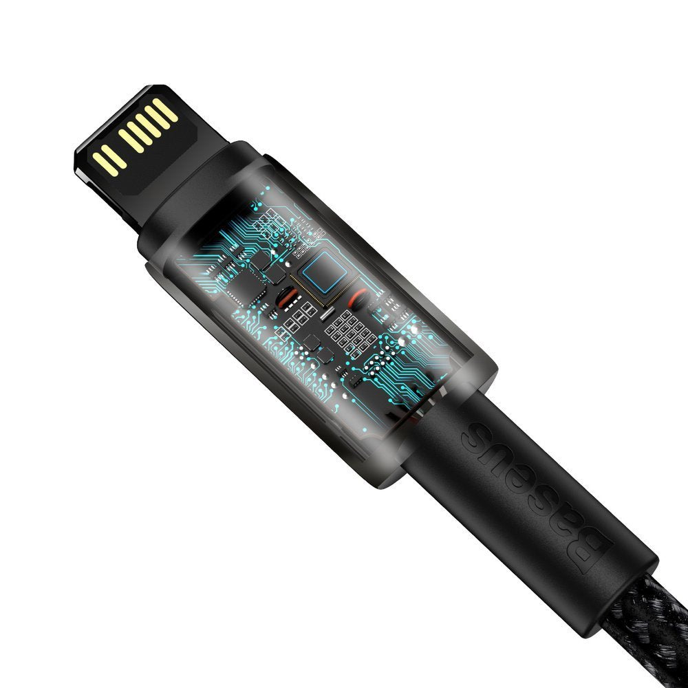 Baseus CATLWJ-A01 Lightning - USB-C PD 20W 480Mb/s 2m cable - black