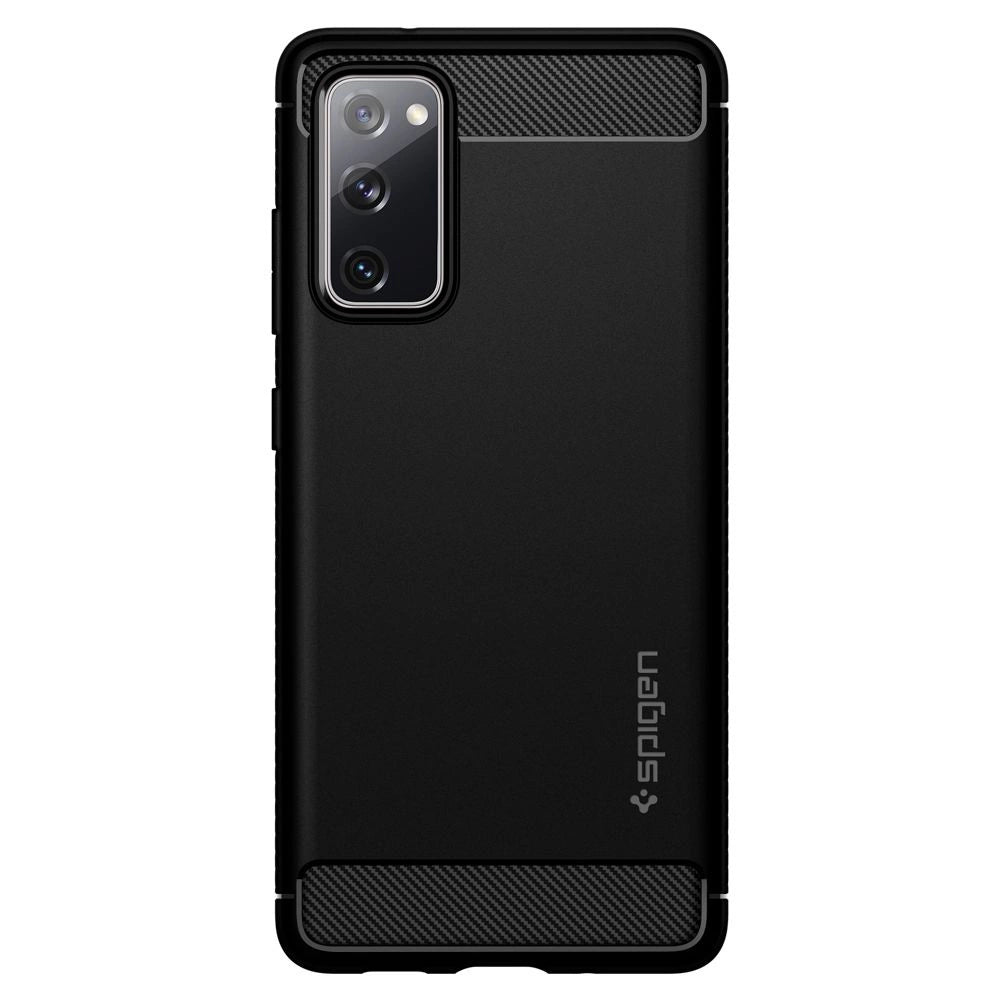 Spigen Rugged Armor Case til Samsung Galaxy S20 FE - Matte Black