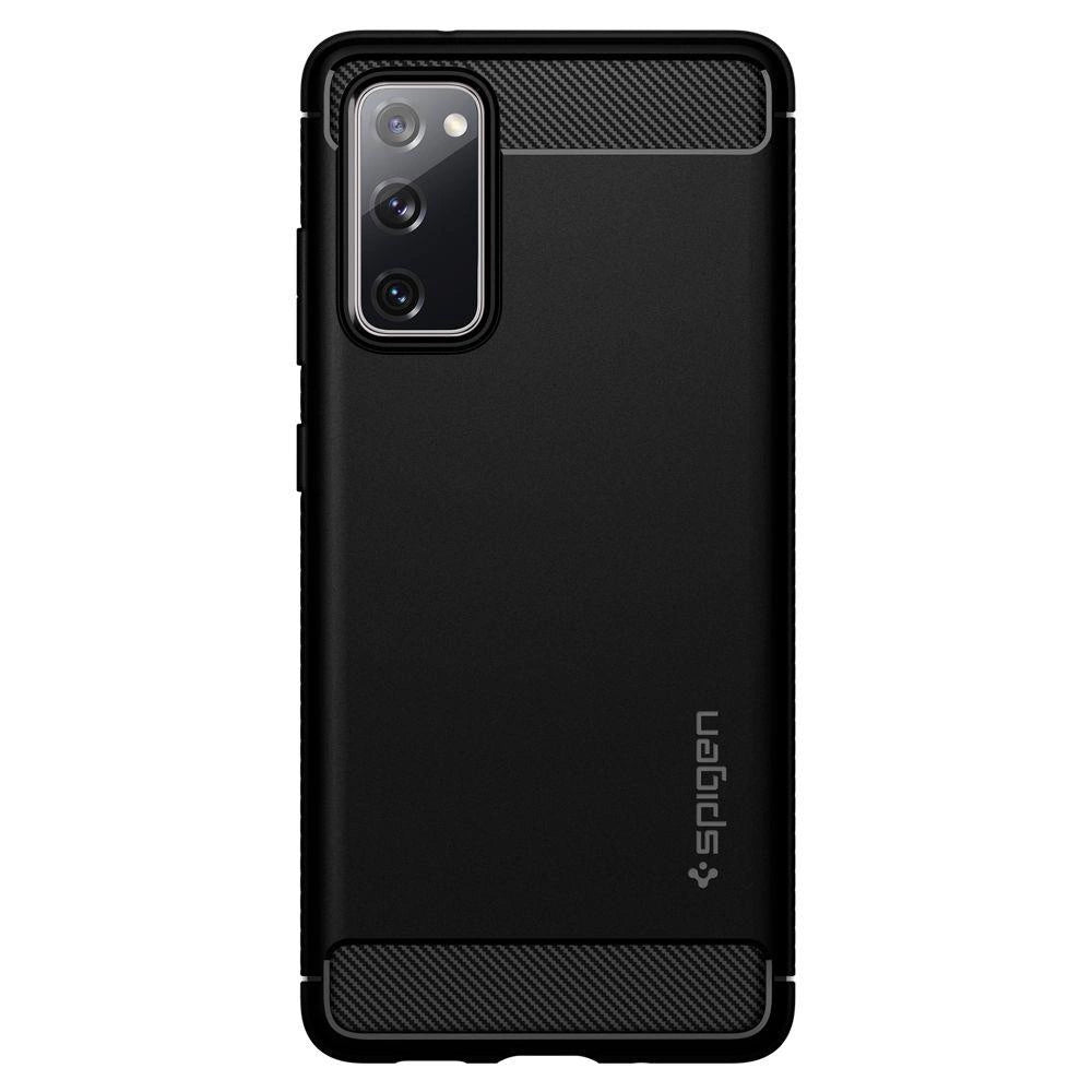 Spigen Rugged Armor Case til Samsung Galaxy S20 FE - Matte Black
