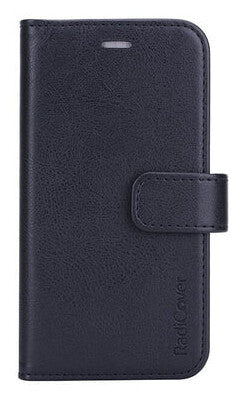 Radicover 587053 mobiltelefon etui 13,7 cm (5.4") Tegnebogsetui Sort