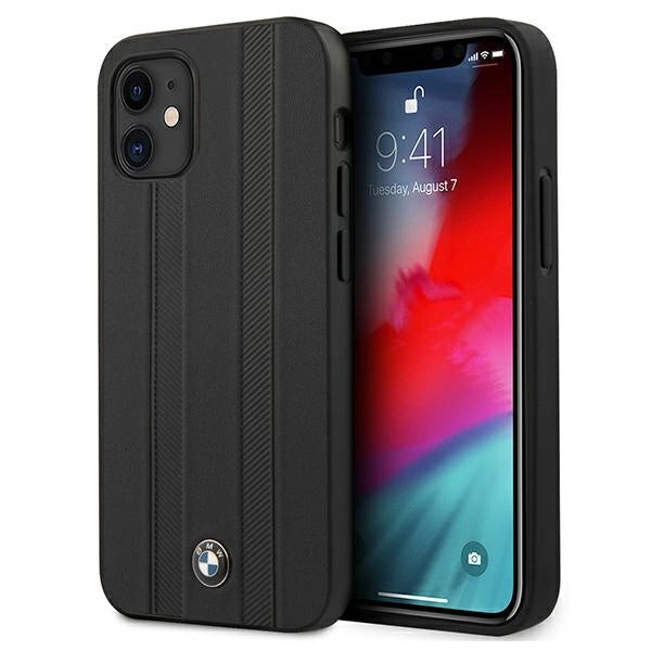BMW Signature Tire Marks iPhone 12 mini Case - Black