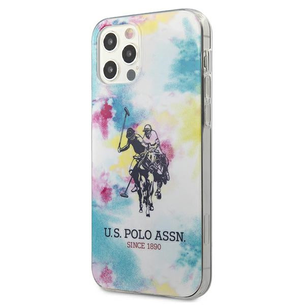 US Polo USHCP12MPCUSML iPhone 12/12 Pro 6,1" multicolor Tie & Dye Collection