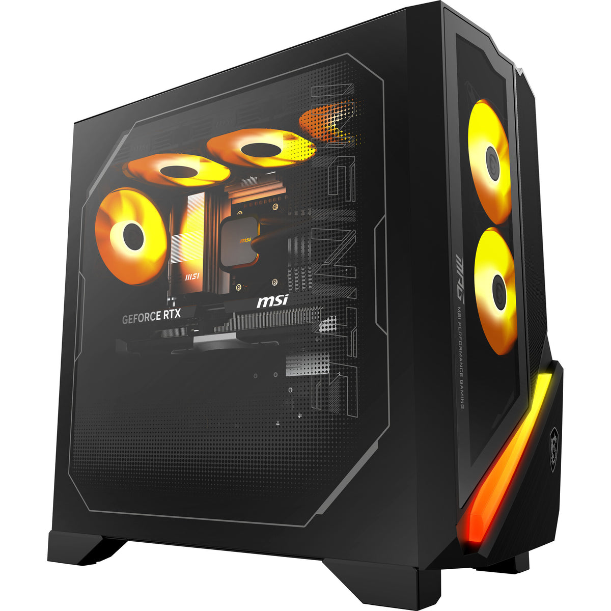 MSI MPG Infinite Z3 X3D 7NVRR7-875EU AMD Ryzen™ 7 7800X3D 32 GB DDR5-SDRAM 1 TB SSD NVIDIA GeForce RTX 5070 Windows 11 Home Desktop PC Sort