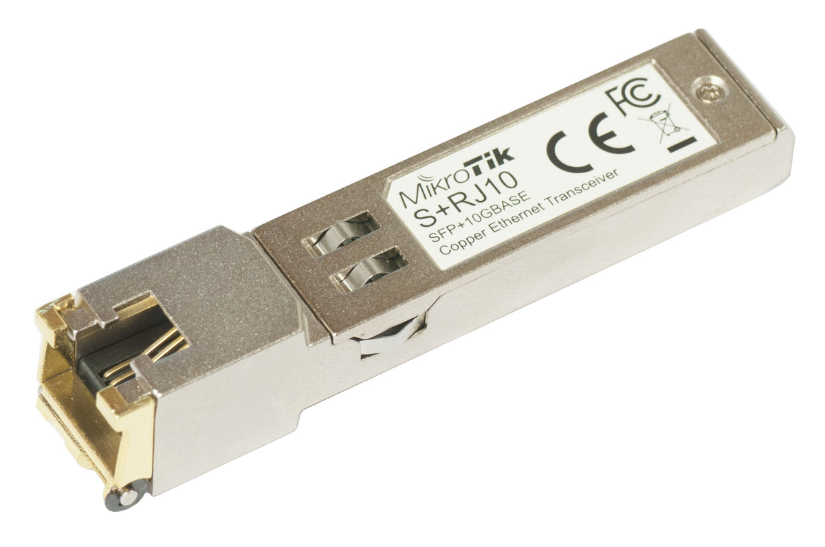 Mikrotik S+RJ10 modul til netværksmodtager 10000 Mbit/s SFP+