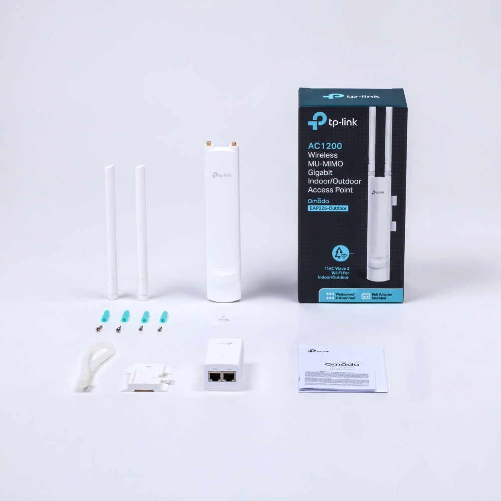 TP-Link EAP225-Outdoor Trådløs forbindelse Hvid