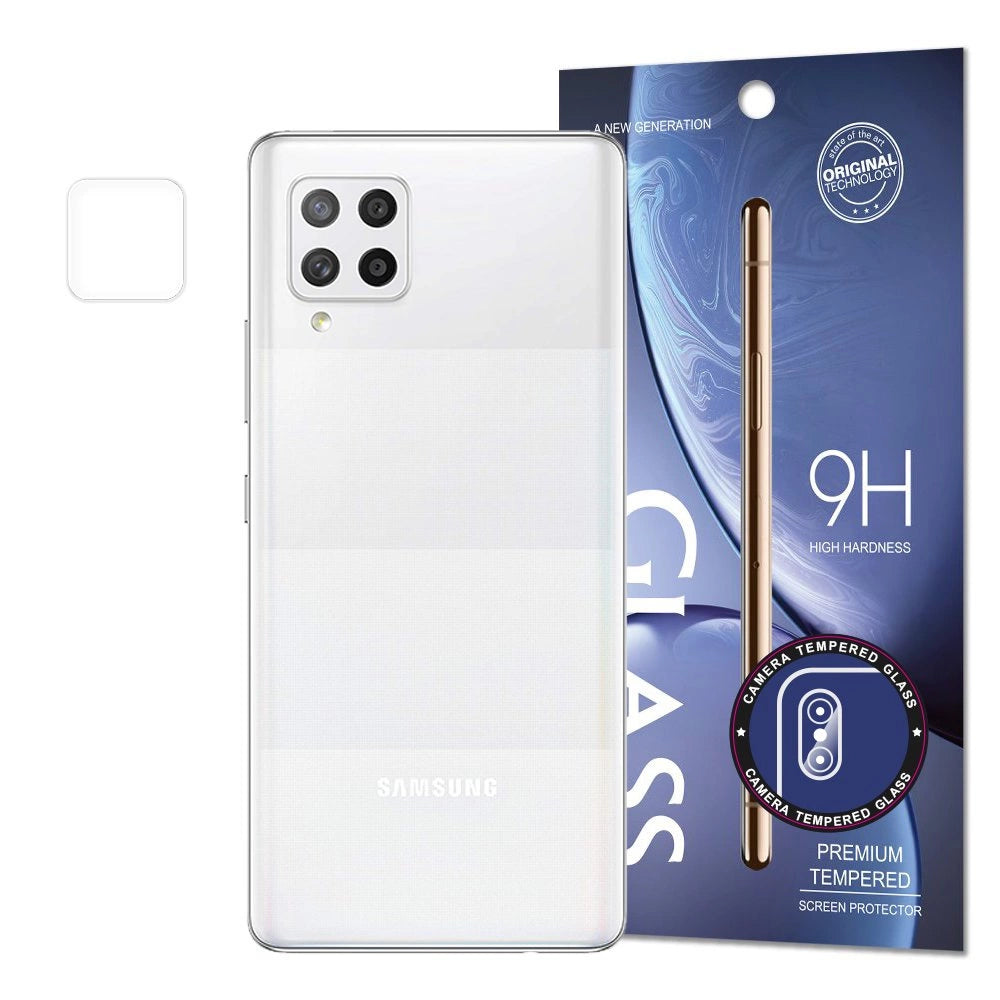 Kamera Hærdet glas super holdbart 9H glas beskytter Samsung Galaxy A42 5G (emballage konvolut)