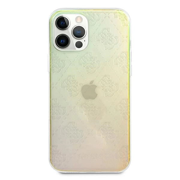 Guess GUHCP12M3D4GIRBL iPhone 12/12 Pro 6.1 iridescent/iridescent hardcase 4G 3D Pattern Collection