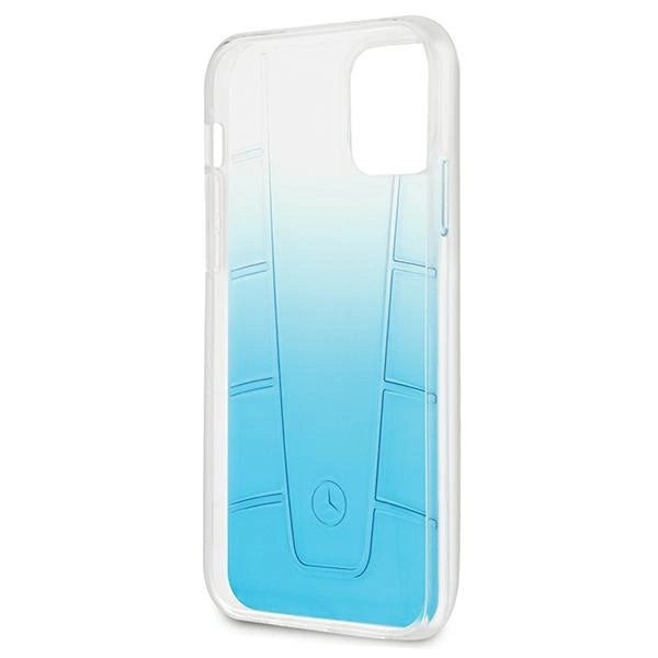 Mercedes MEHCP12SCLGBL iPhone 12 mini 5,4" Niebieski/blå hardcase Transparent Line