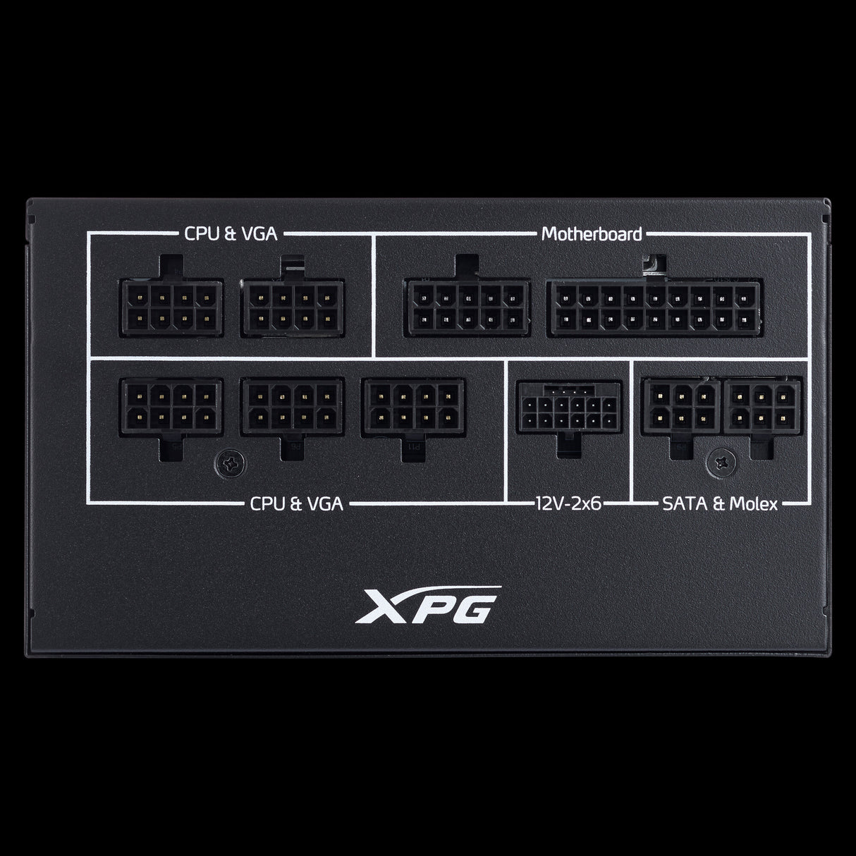XPG COREREACTOR II VE 750W enhed til strømforsyning 24-pin ATX ATX Sort