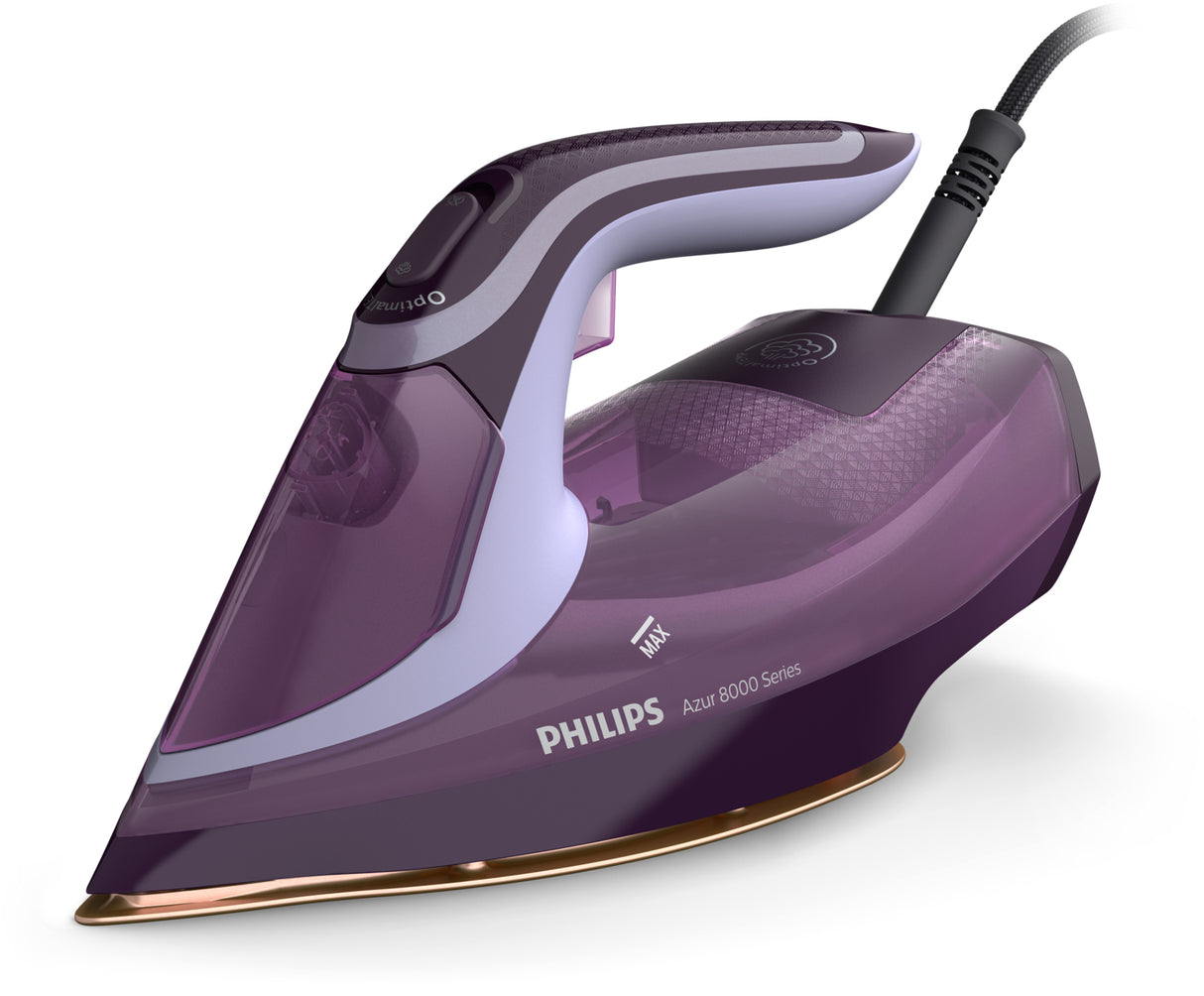 Philips Azur 8000 Series DST8021 Dampstrygejern 3000W Lilla